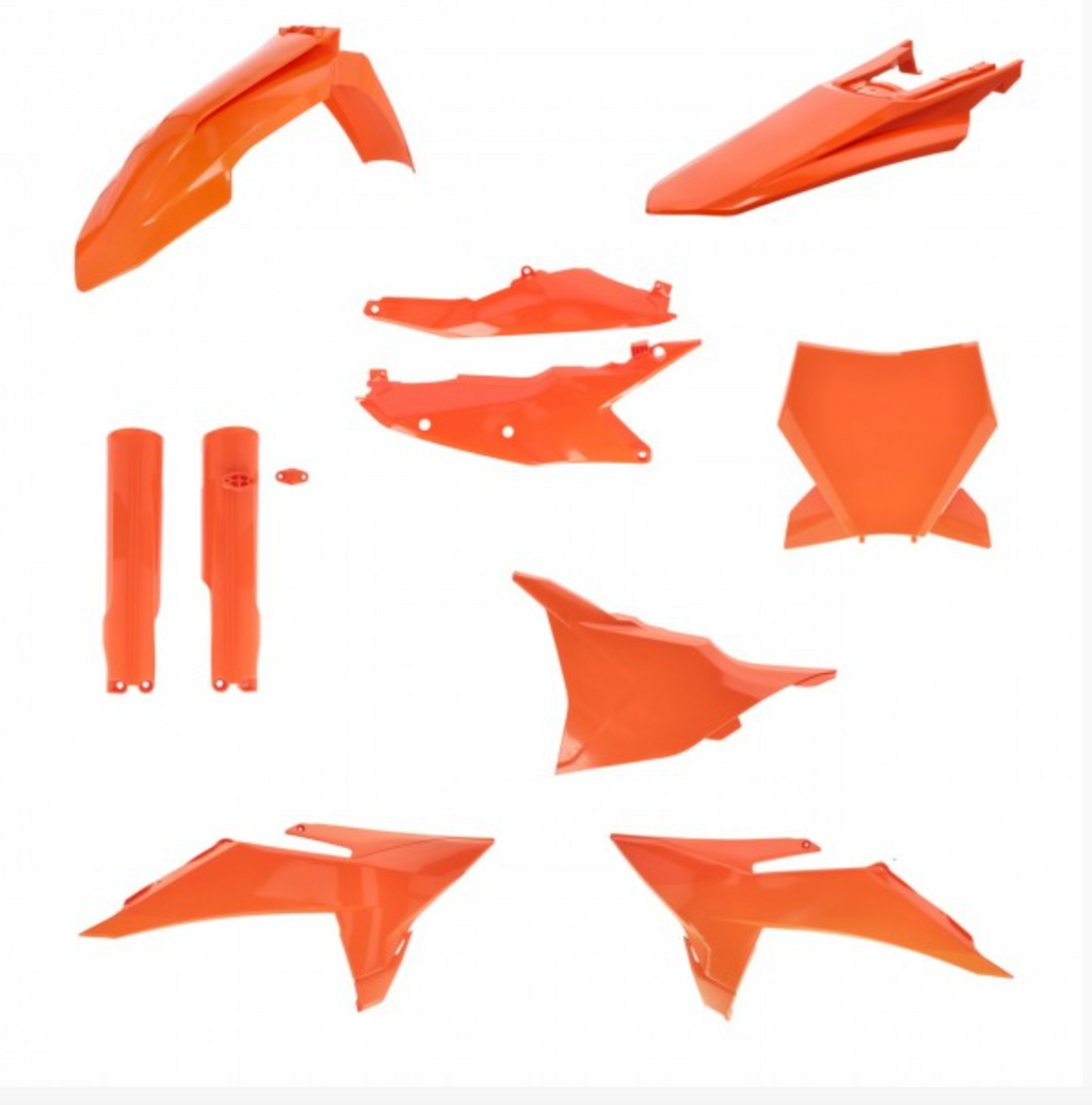 ACERBIS FULL PLASTIC KIT KTM SX/SX-F 2025 - ORANGE