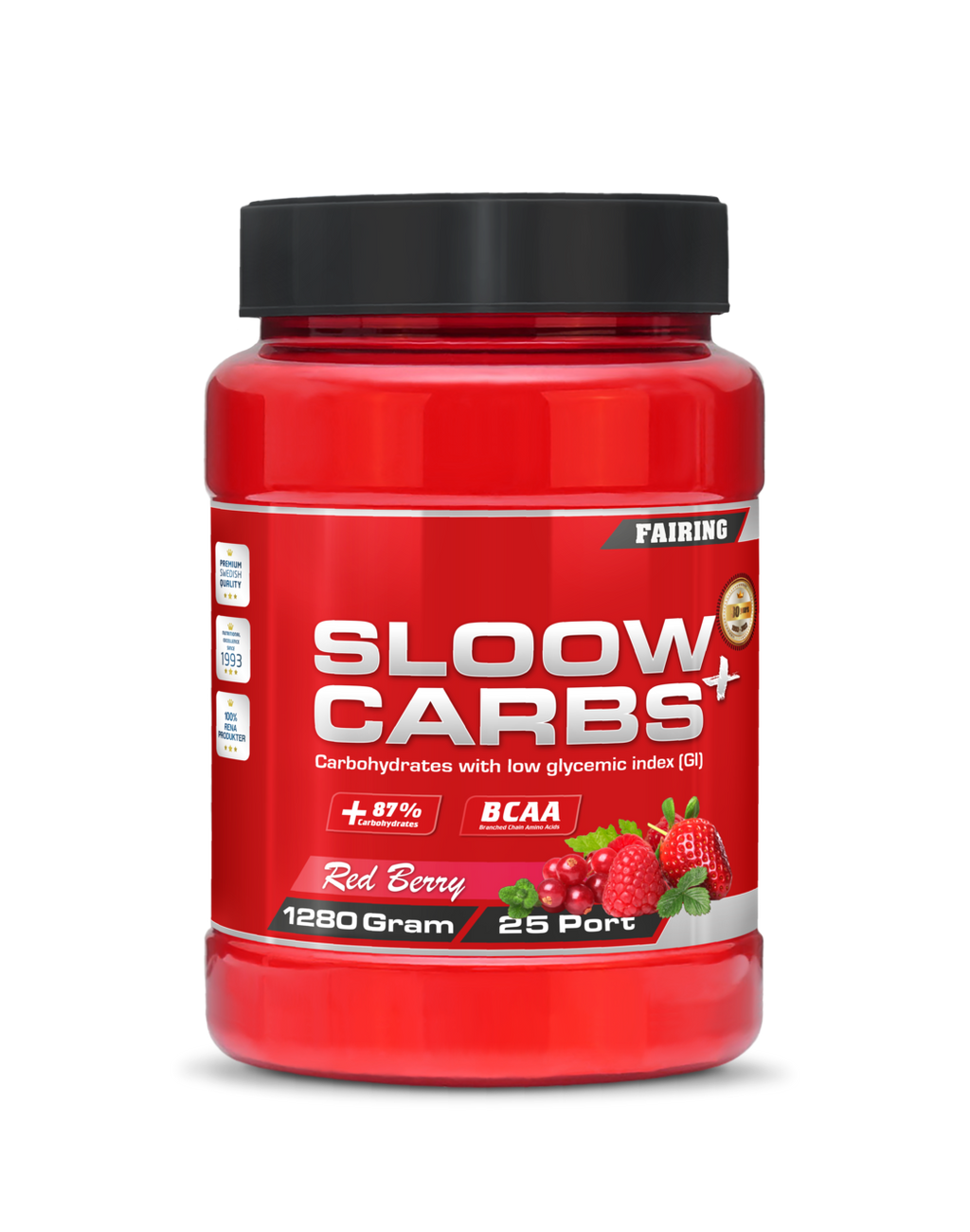 SLOOW CARBS+ red berry