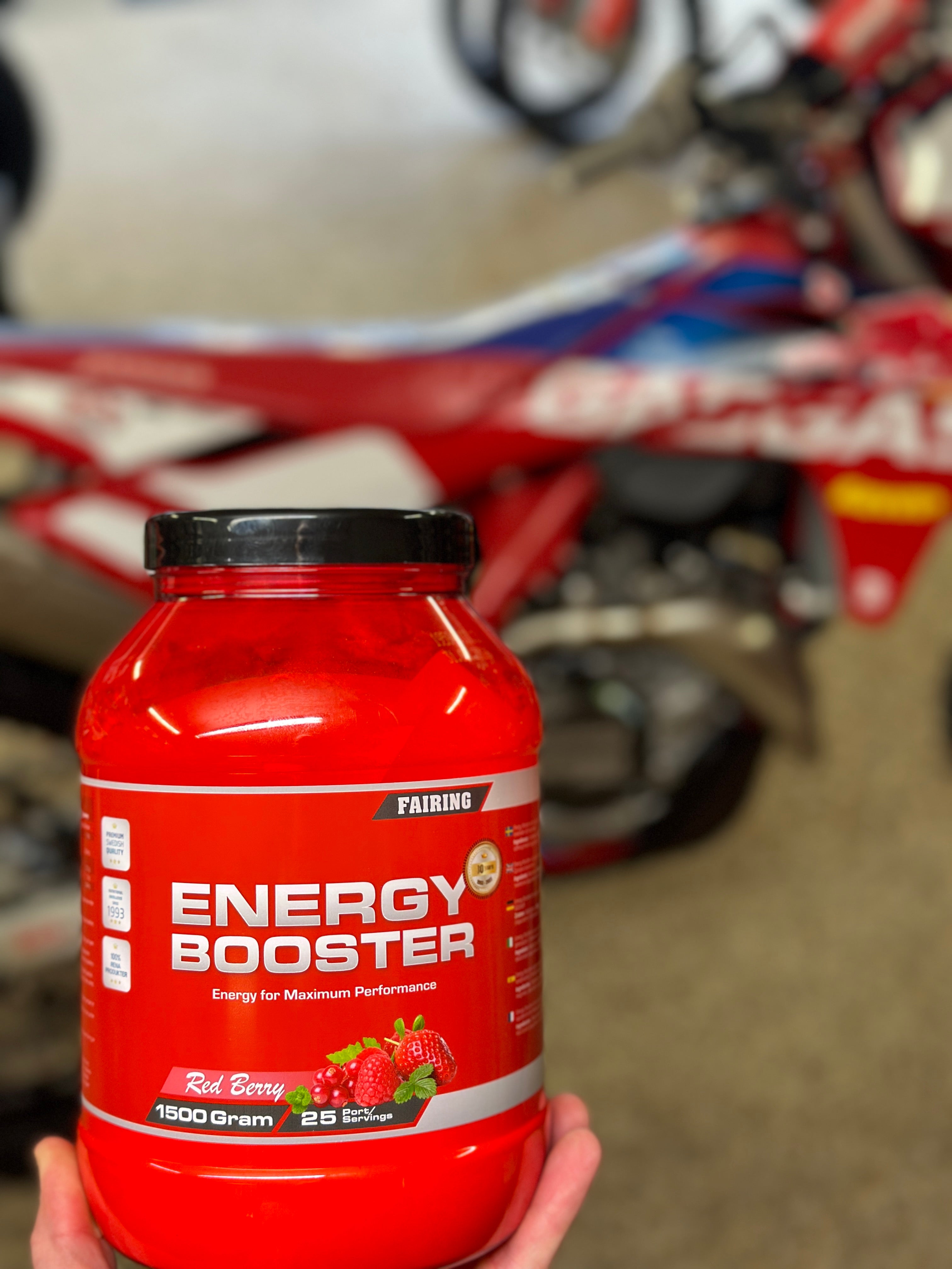 Fairing ENERGY BOOSTER red berry